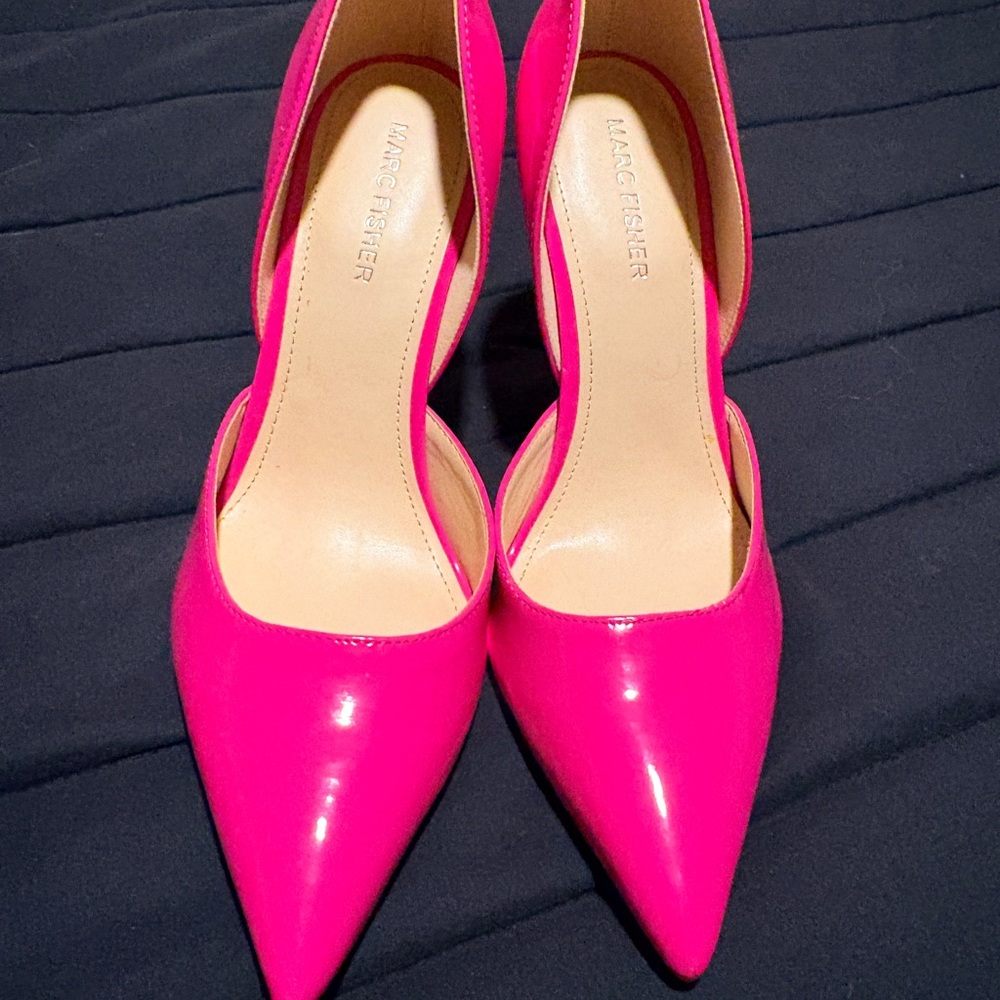 Marc Fisher Hot Pink Heels - US9